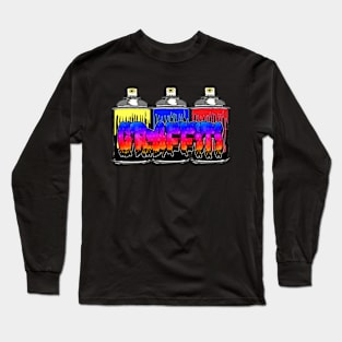 Graffiti Spray Art 77 Long Sleeve T-Shirt